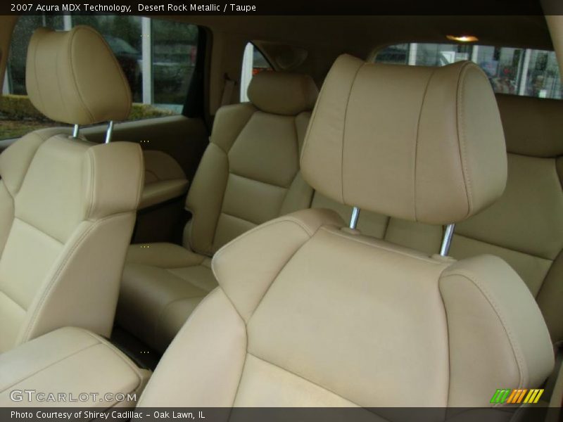 Desert Rock Metallic / Taupe 2007 Acura MDX Technology