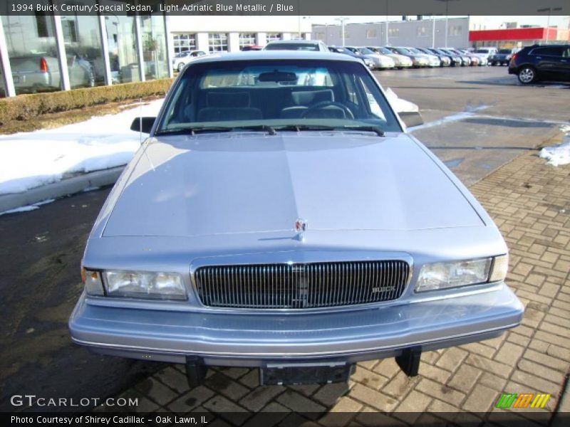 Light Adriatic Blue Metallic / Blue 1994 Buick Century Special Sedan