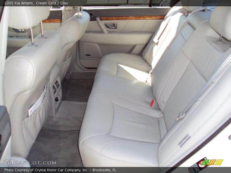 Cream Gold / Gray 2005 Kia Amanti