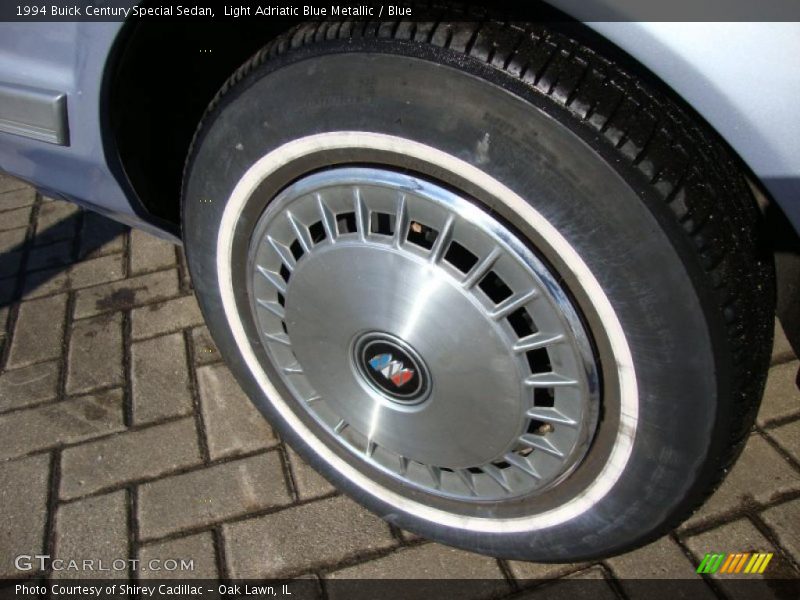 Light Adriatic Blue Metallic / Blue 1994 Buick Century Special Sedan