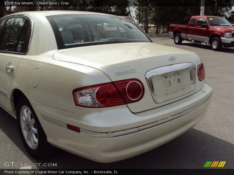 Cream Gold / Gray 2005 Kia Amanti