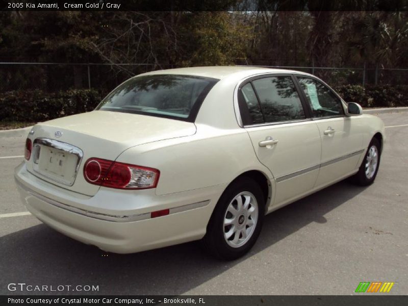 Cream Gold / Gray 2005 Kia Amanti