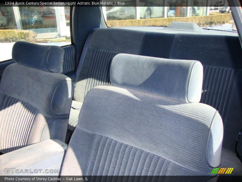Light Adriatic Blue Metallic / Blue 1994 Buick Century Special Sedan