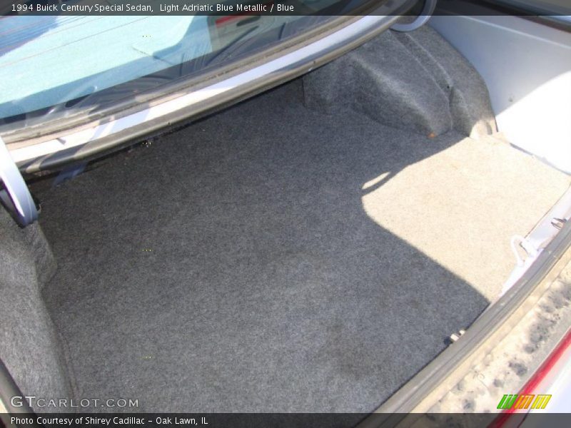 Light Adriatic Blue Metallic / Blue 1994 Buick Century Special Sedan