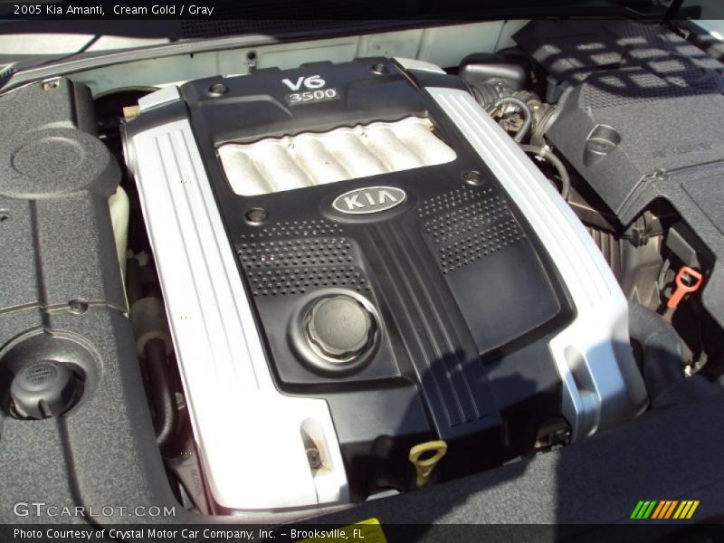 Cream Gold / Gray 2005 Kia Amanti