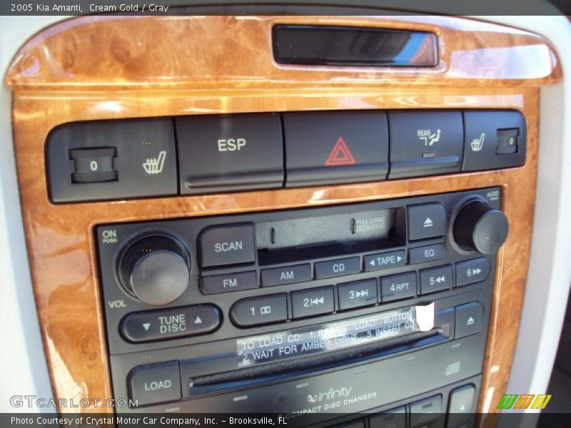 Cream Gold / Gray 2005 Kia Amanti