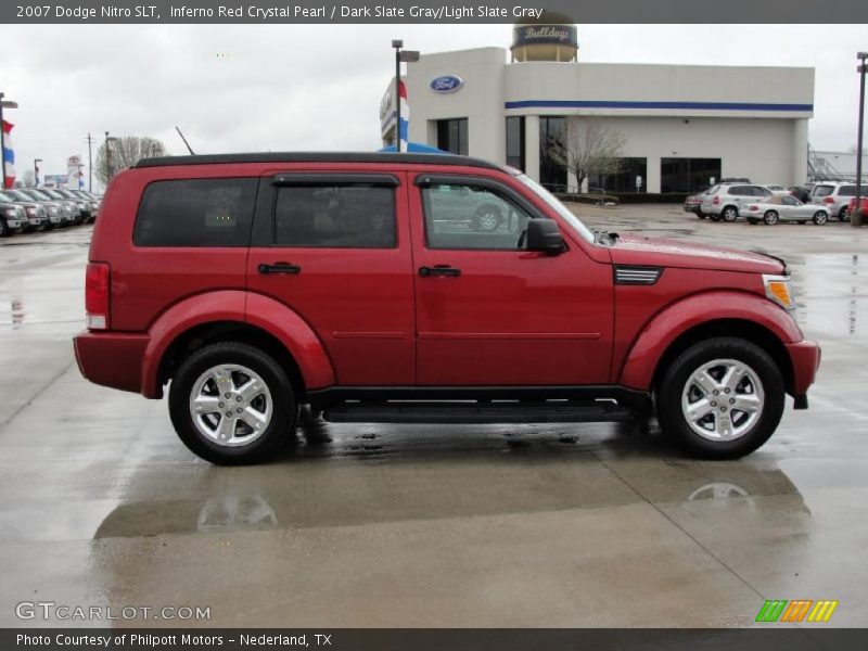 Inferno Red Crystal Pearl / Dark Slate Gray/Light Slate Gray 2007 Dodge Nitro SLT