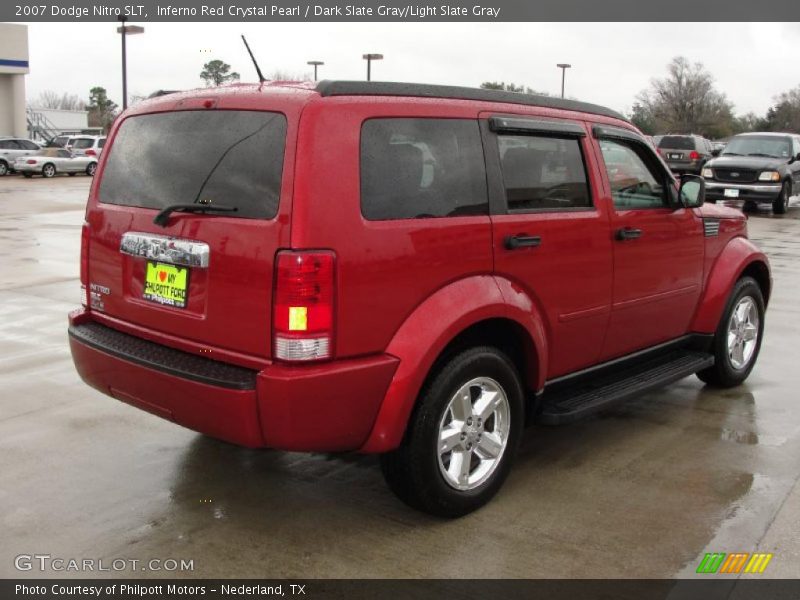 Inferno Red Crystal Pearl / Dark Slate Gray/Light Slate Gray 2007 Dodge Nitro SLT
