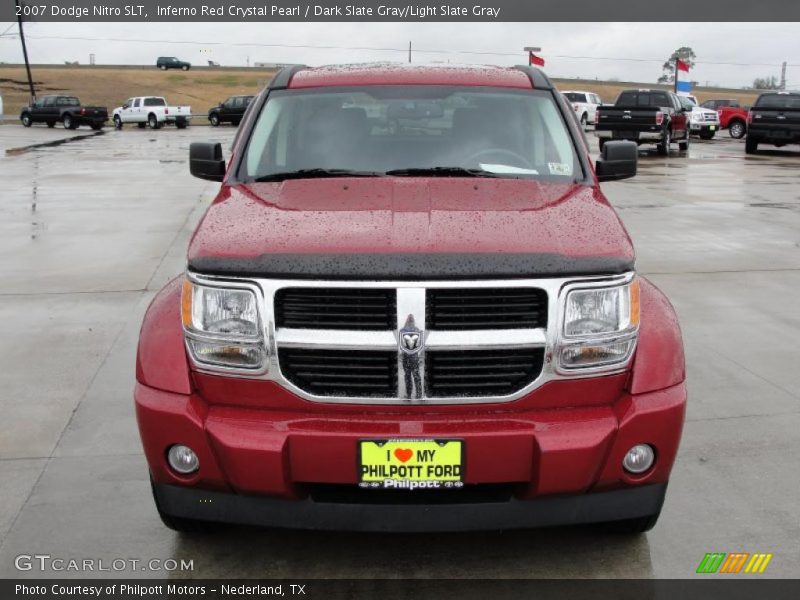 Inferno Red Crystal Pearl / Dark Slate Gray/Light Slate Gray 2007 Dodge Nitro SLT