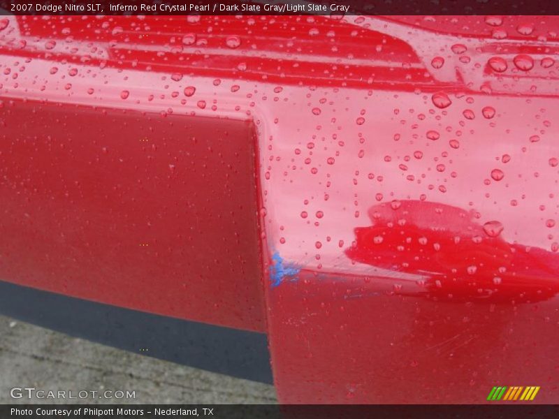 Inferno Red Crystal Pearl / Dark Slate Gray/Light Slate Gray 2007 Dodge Nitro SLT