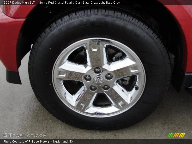 Inferno Red Crystal Pearl / Dark Slate Gray/Light Slate Gray 2007 Dodge Nitro SLT