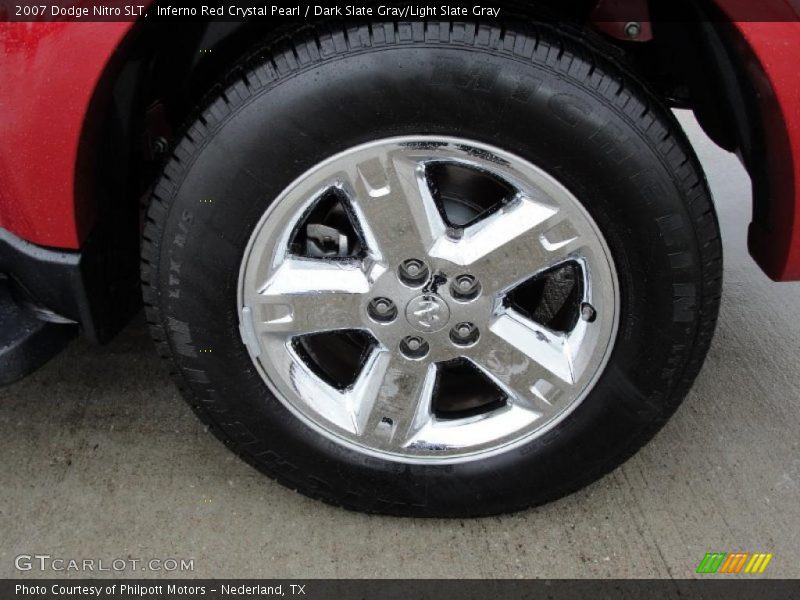 Inferno Red Crystal Pearl / Dark Slate Gray/Light Slate Gray 2007 Dodge Nitro SLT
