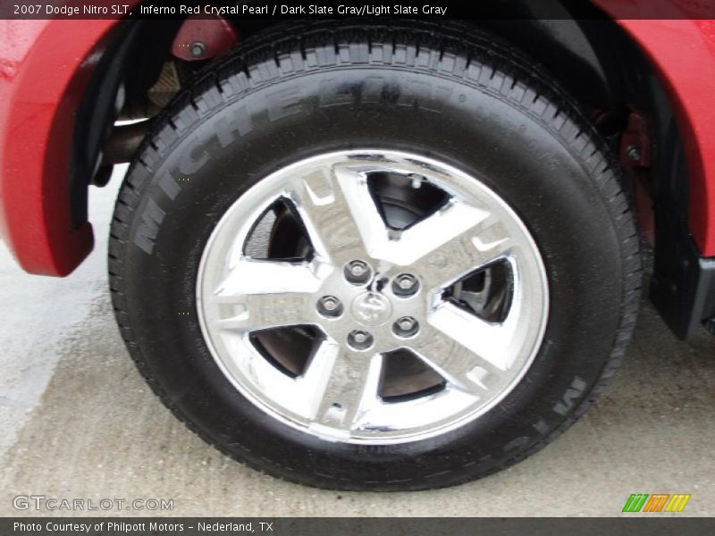 Inferno Red Crystal Pearl / Dark Slate Gray/Light Slate Gray 2007 Dodge Nitro SLT