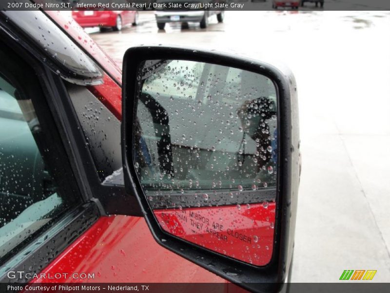 Inferno Red Crystal Pearl / Dark Slate Gray/Light Slate Gray 2007 Dodge Nitro SLT