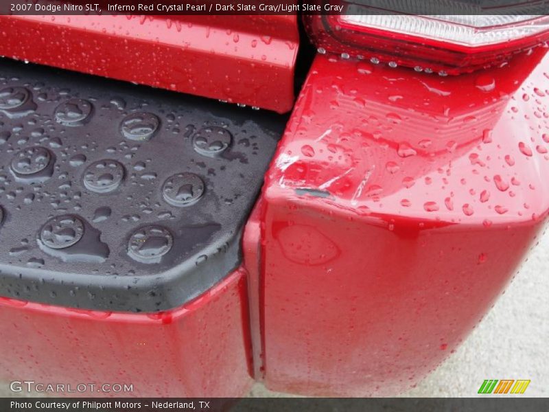 Inferno Red Crystal Pearl / Dark Slate Gray/Light Slate Gray 2007 Dodge Nitro SLT