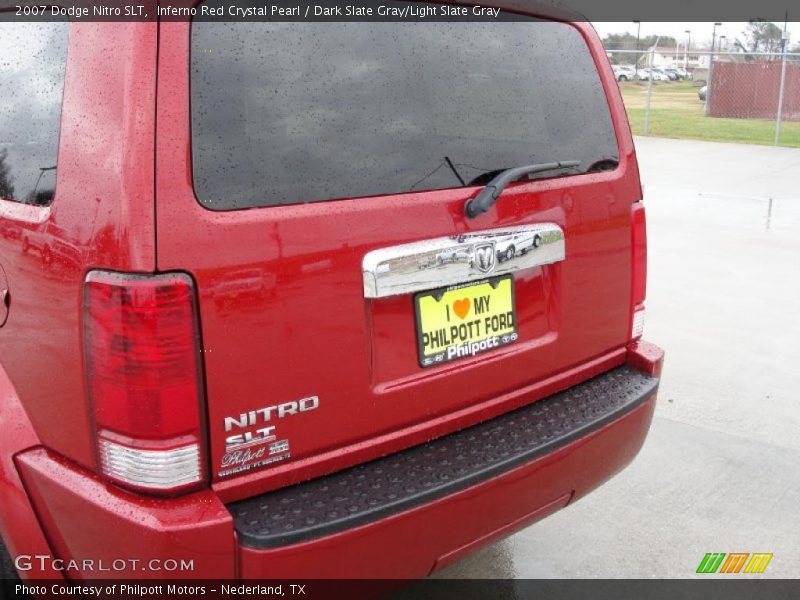 Inferno Red Crystal Pearl / Dark Slate Gray/Light Slate Gray 2007 Dodge Nitro SLT