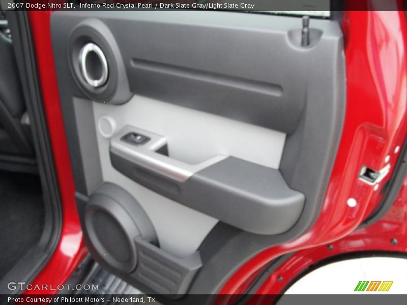 Inferno Red Crystal Pearl / Dark Slate Gray/Light Slate Gray 2007 Dodge Nitro SLT