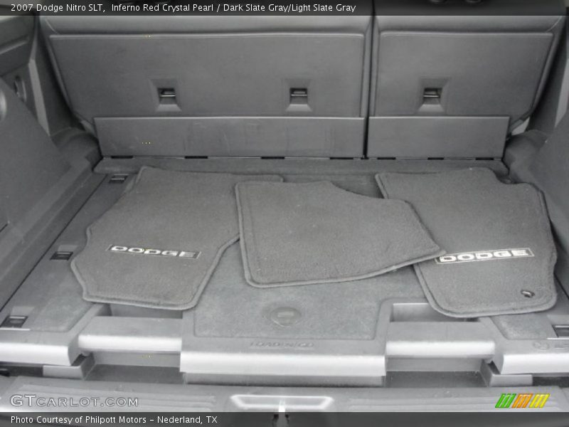 Inferno Red Crystal Pearl / Dark Slate Gray/Light Slate Gray 2007 Dodge Nitro SLT