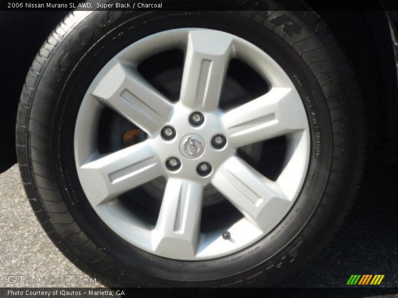 Super Black / Charcoal 2006 Nissan Murano SL AWD