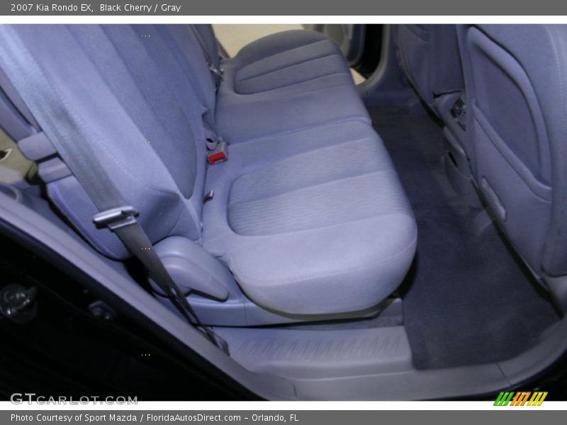 Black Cherry / Gray 2007 Kia Rondo EX
