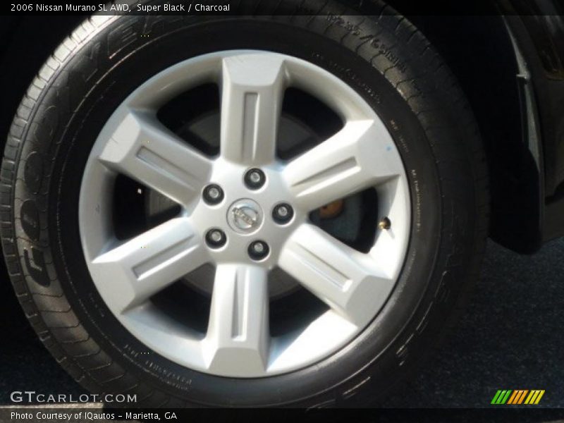 Super Black / Charcoal 2006 Nissan Murano SL AWD