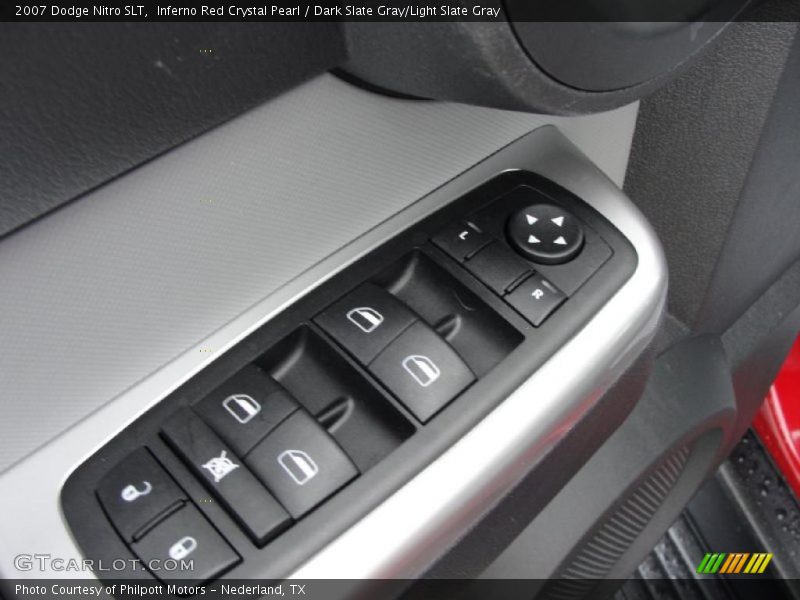 Inferno Red Crystal Pearl / Dark Slate Gray/Light Slate Gray 2007 Dodge Nitro SLT