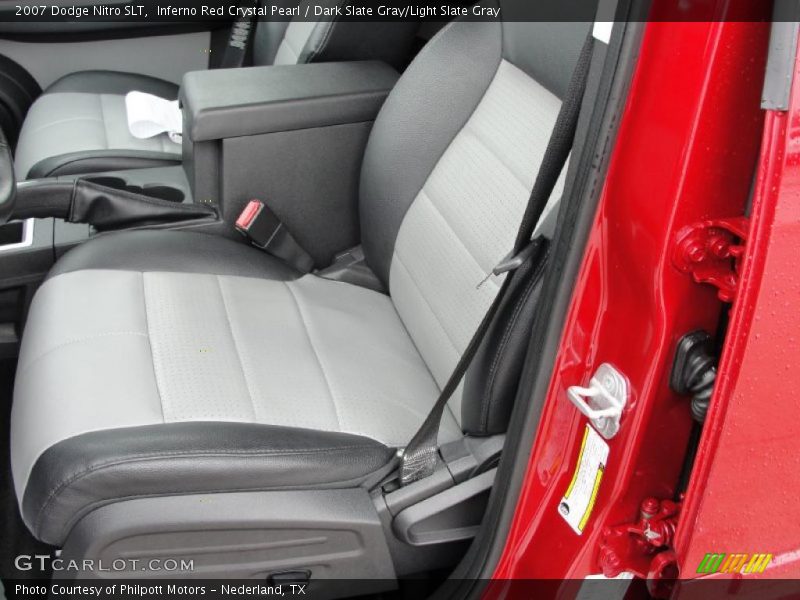 Inferno Red Crystal Pearl / Dark Slate Gray/Light Slate Gray 2007 Dodge Nitro SLT
