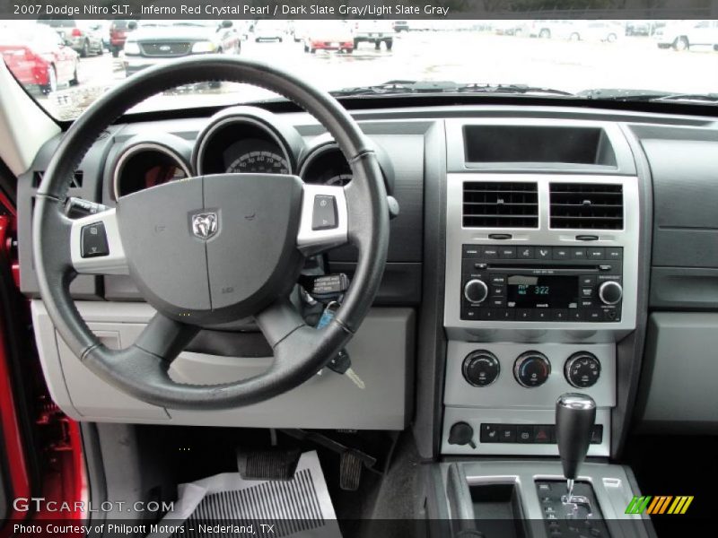 Inferno Red Crystal Pearl / Dark Slate Gray/Light Slate Gray 2007 Dodge Nitro SLT
