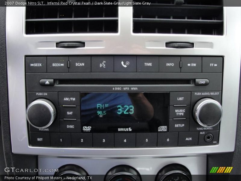 Inferno Red Crystal Pearl / Dark Slate Gray/Light Slate Gray 2007 Dodge Nitro SLT
