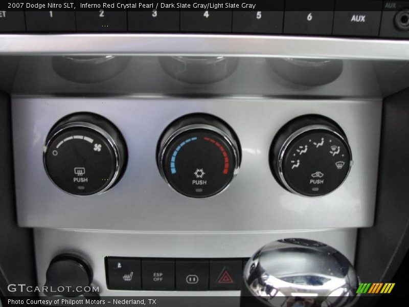 Inferno Red Crystal Pearl / Dark Slate Gray/Light Slate Gray 2007 Dodge Nitro SLT