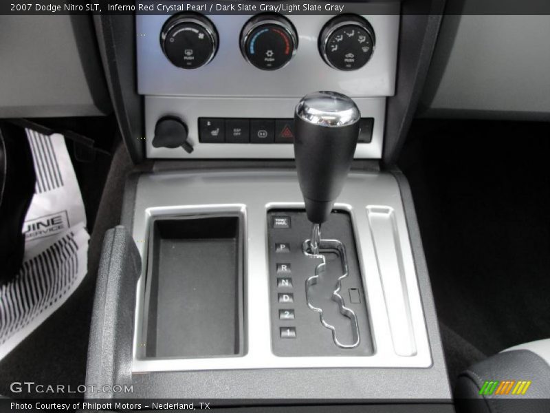 Inferno Red Crystal Pearl / Dark Slate Gray/Light Slate Gray 2007 Dodge Nitro SLT