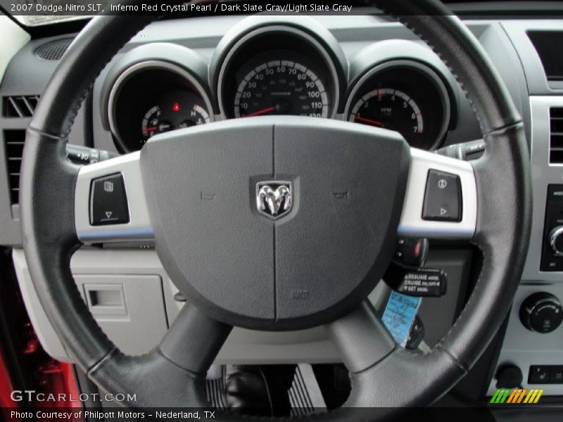 Inferno Red Crystal Pearl / Dark Slate Gray/Light Slate Gray 2007 Dodge Nitro SLT