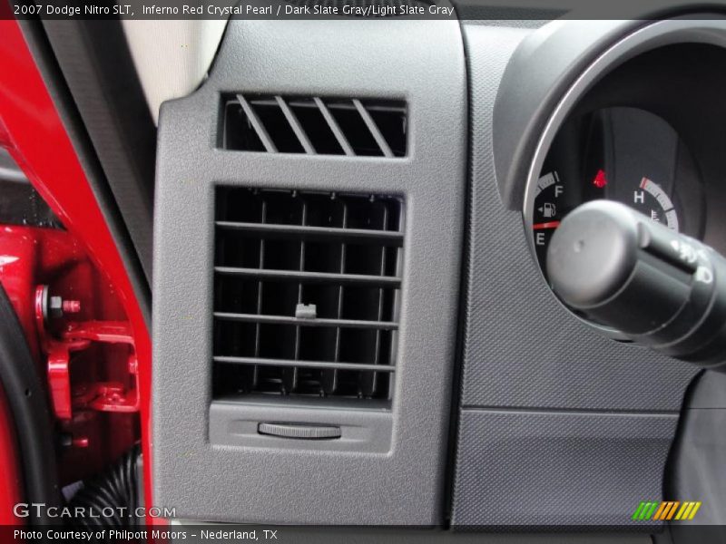 Inferno Red Crystal Pearl / Dark Slate Gray/Light Slate Gray 2007 Dodge Nitro SLT