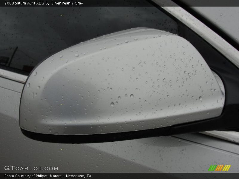 Silver Pearl / Gray 2008 Saturn Aura XE 3.5