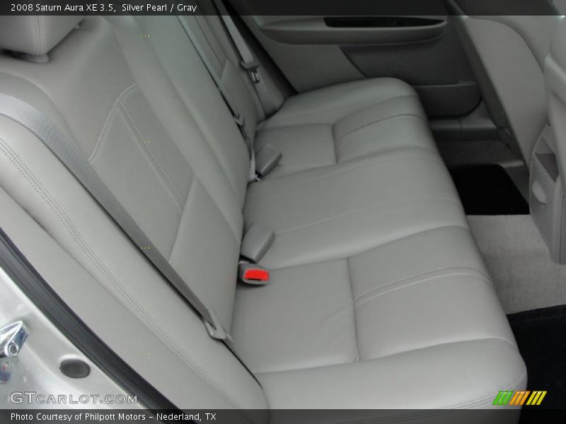 Silver Pearl / Gray 2008 Saturn Aura XE 3.5