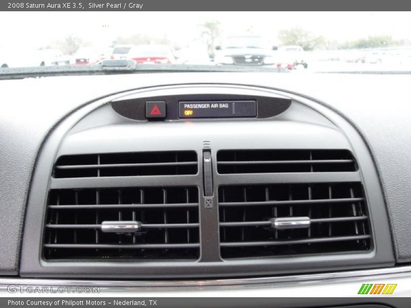 Silver Pearl / Gray 2008 Saturn Aura XE 3.5