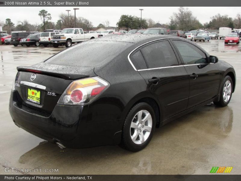 Super Black / Blond 2008 Nissan Altima 2.5 SL