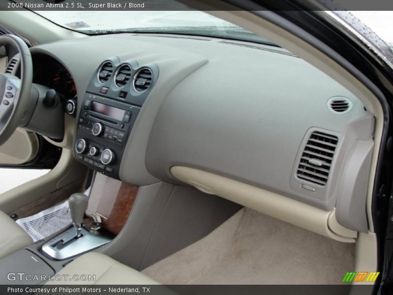 Super Black / Blond 2008 Nissan Altima 2.5 SL