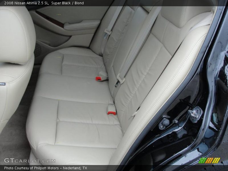 Super Black / Blond 2008 Nissan Altima 2.5 SL