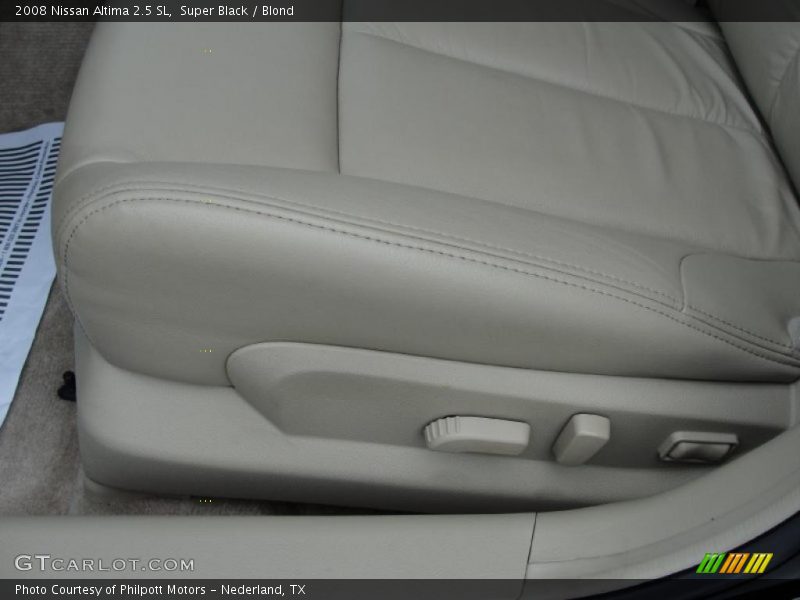 Super Black / Blond 2008 Nissan Altima 2.5 SL