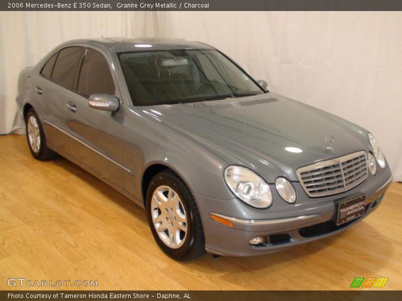 Granite Grey Metallic / Charcoal 2006 Mercedes-Benz E 350 Sedan