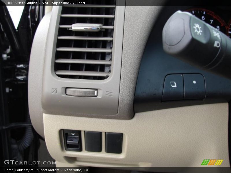 Super Black / Blond 2008 Nissan Altima 2.5 SL