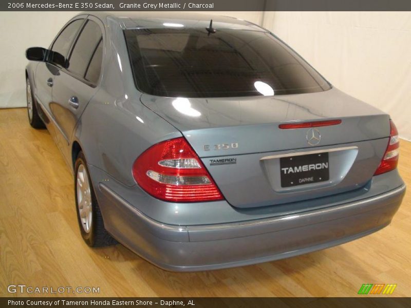 Granite Grey Metallic / Charcoal 2006 Mercedes-Benz E 350 Sedan
