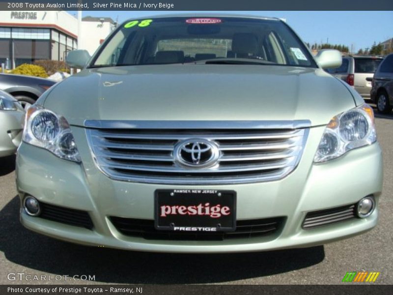 Silver Pine Mica / Ivory Beige 2008 Toyota Avalon Limited