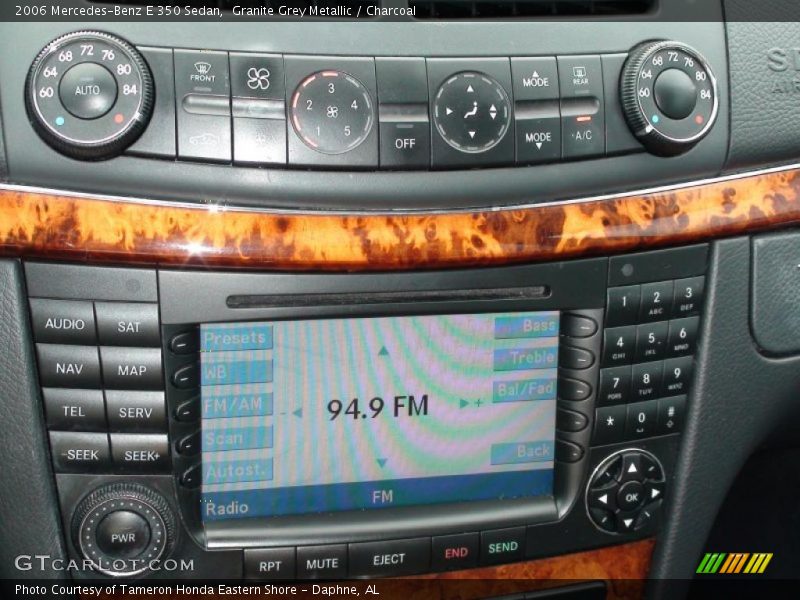 Granite Grey Metallic / Charcoal 2006 Mercedes-Benz E 350 Sedan