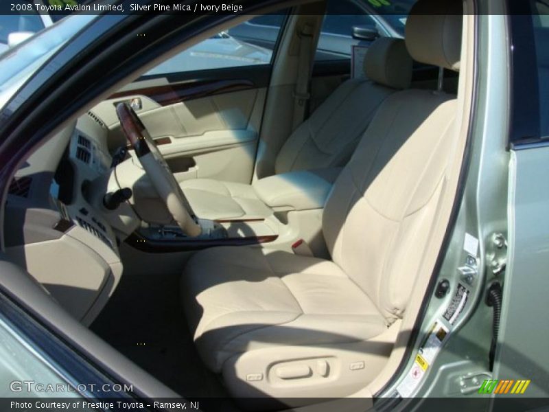 Silver Pine Mica / Ivory Beige 2008 Toyota Avalon Limited