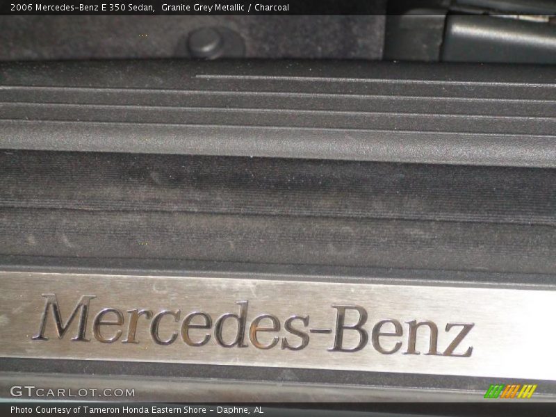 Granite Grey Metallic / Charcoal 2006 Mercedes-Benz E 350 Sedan