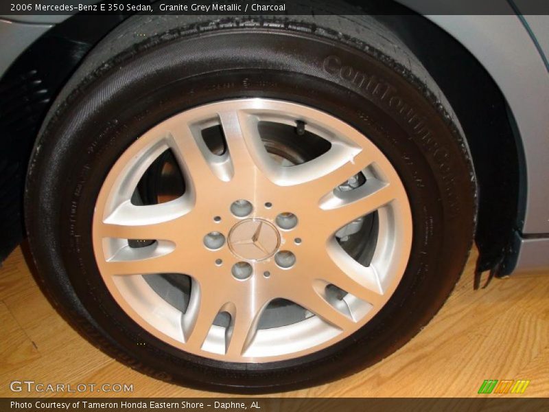 Granite Grey Metallic / Charcoal 2006 Mercedes-Benz E 350 Sedan