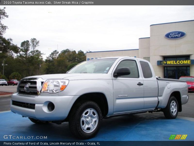 Silver Streak Mica / Graphite 2010 Toyota Tacoma Access Cab