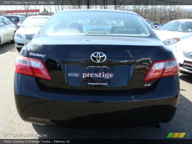 Black / Ash 2007 Toyota Camry CE